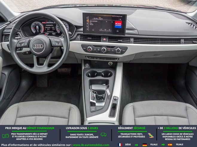 Audi A4 40 TDI 204 BVA Noir M�tallique de 2021