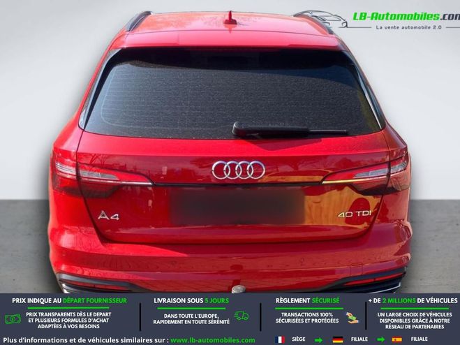 Audi A4 40 TDI 190 BVA Rouge M�tallique de 2020