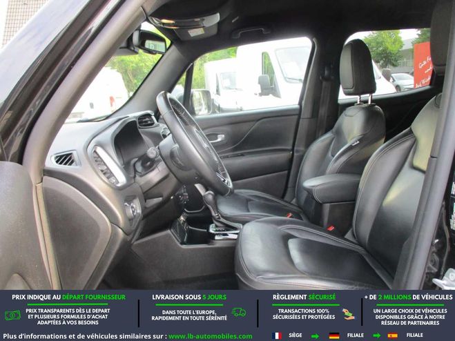 Jeep Renegade 1.3 150 ch BVA Noir M�tallique de 2021