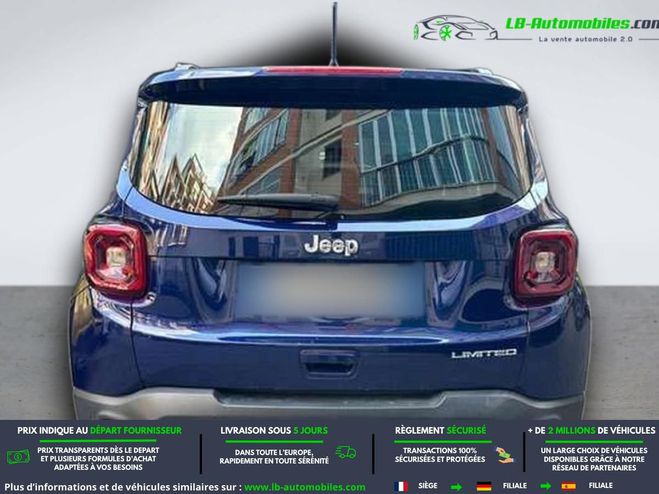 Jeep Renegade 1.6  Multijet 130 ch BVM Bleu M�tallique de 2021