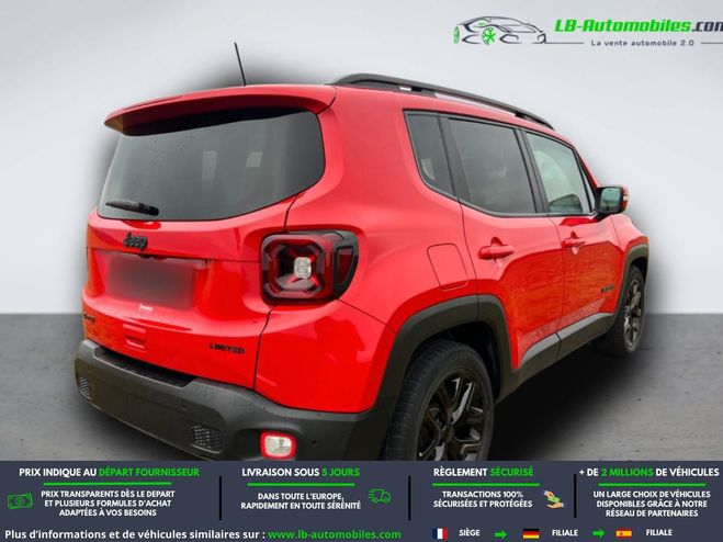 Jeep Renegade 1.3 GSE 150 ch BVA Rouge M�tallique de 2020