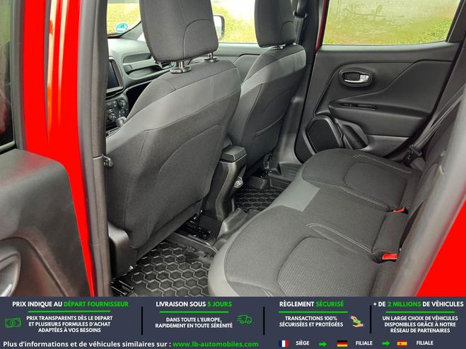 Jeep Renegade 1.3 GSE 150 ch BVA Rouge M�tallique de 2020