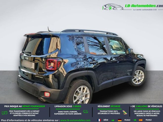 Jeep Renegade 1.3 190 ch PHEV BVA 4xe eAWD Noir M�tallique de 2021