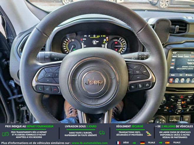 Jeep Renegade 1.3 190 ch PHEV BVA 4xe eAWD Noir M�tallique de 2021