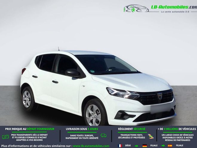 Dacia Sandero SCe 65 Blanc de 2021