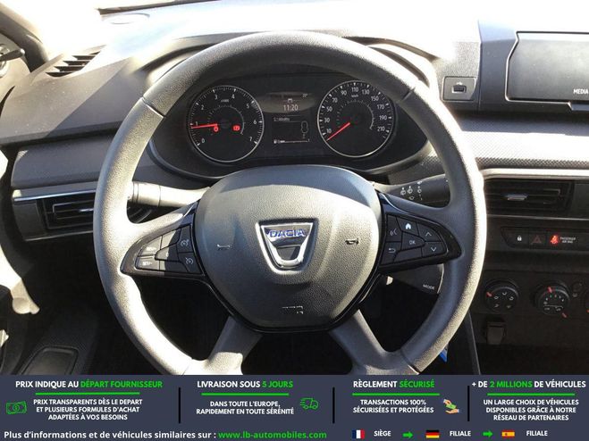 Dacia Sandero SCe 65 Blanc de 2021