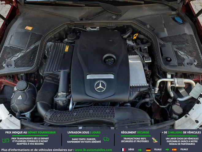 Mercedes Classe C 300 BVA Rouge M�tallique de 2016