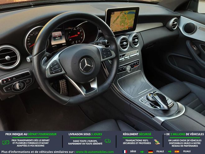 Mercedes Classe C 300 BVA Rouge M�tallique de 2016