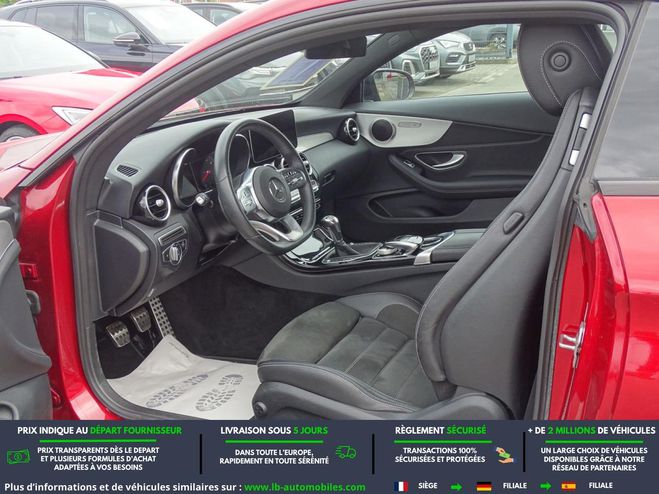 Mercedes Classe C 180 BVM Rouge M�tallique de 2019
