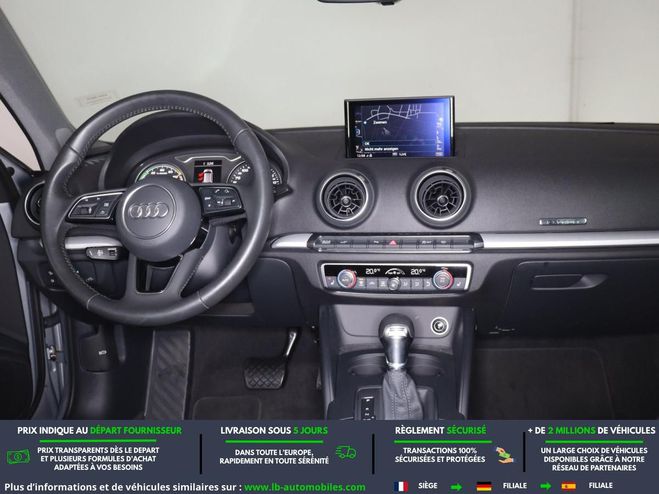 Audi A3 TFSI e-tron 204 BVA 6 Argent� M�tallique de 2019