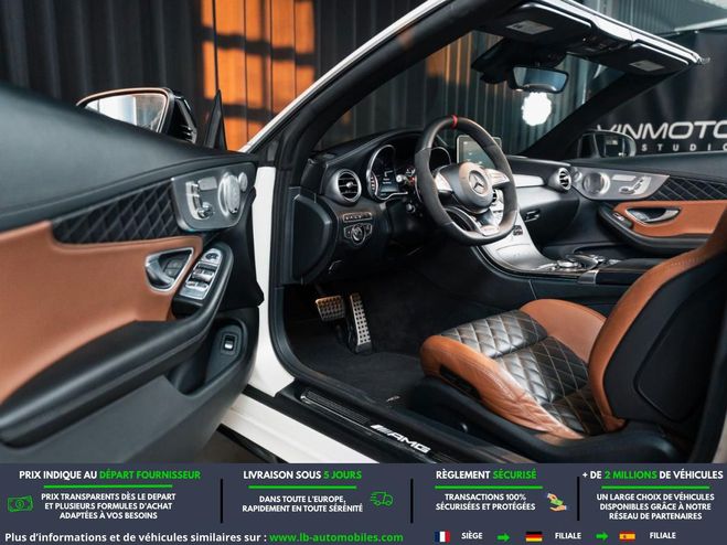 Mercedes Classe C 63 S Mercedes-AMG Blanc Mate de 2017