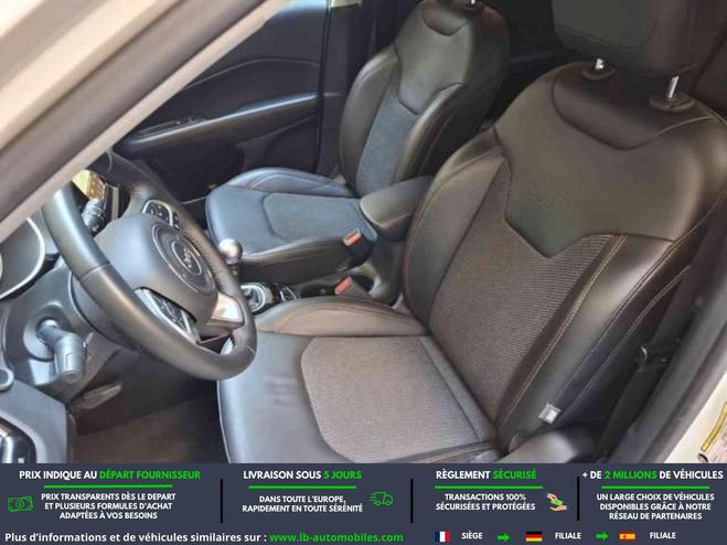 Jeep Compass 1.4  MultiAir 140 ch BVM Blanc de 2019