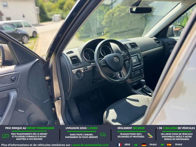 Skoda Yeti 1.4 TSI 150 4x4 BVA Brun M�tallique de 2017