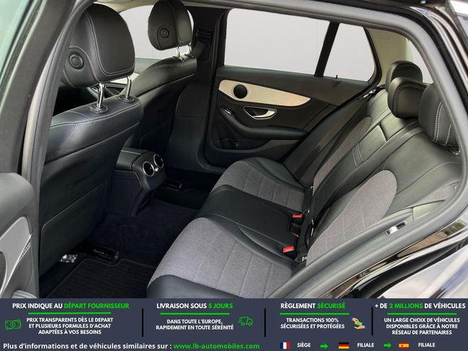 Mercedes Classe C 180 BVA Noir M�tallique de 2015
