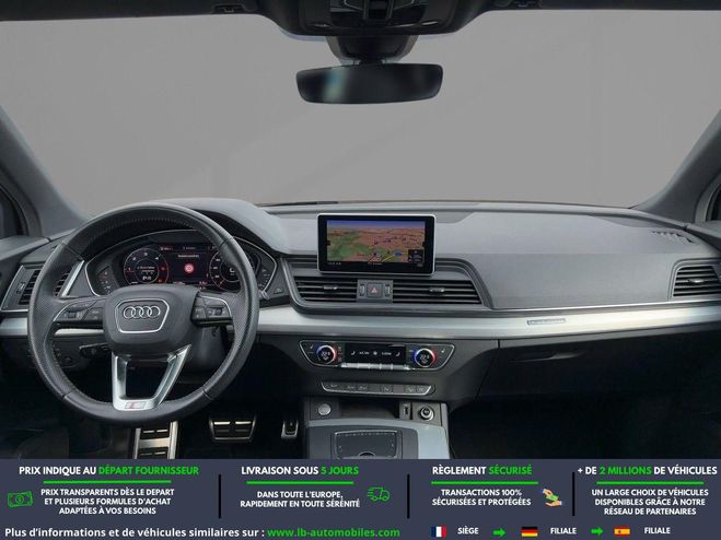 Audi Q5 TDI 190 BVA Quattro Bleu M�tallique de 2019