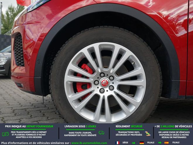 Jaguar E-Pace 2.0 P - 200 ch AWD BVA Rouge M�tallique de 2019