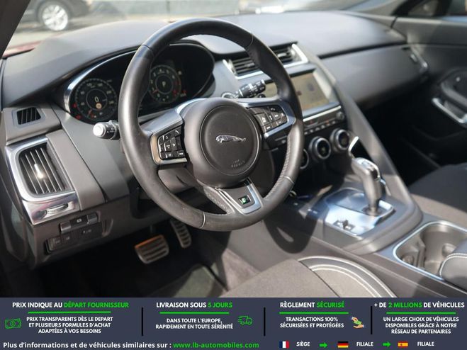 Jaguar E-Pace 2.0 P - 200 ch AWD BVA Rouge M�tallique de 2019