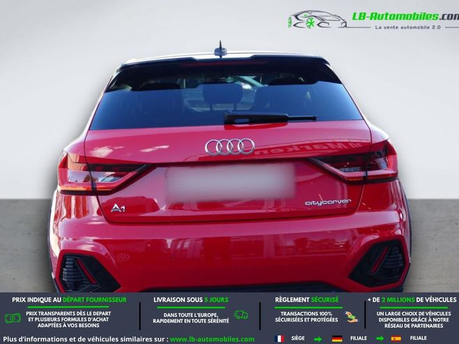 Audi A1 30 TFSI 116 ch BVA Rouge M�tallique de 2020