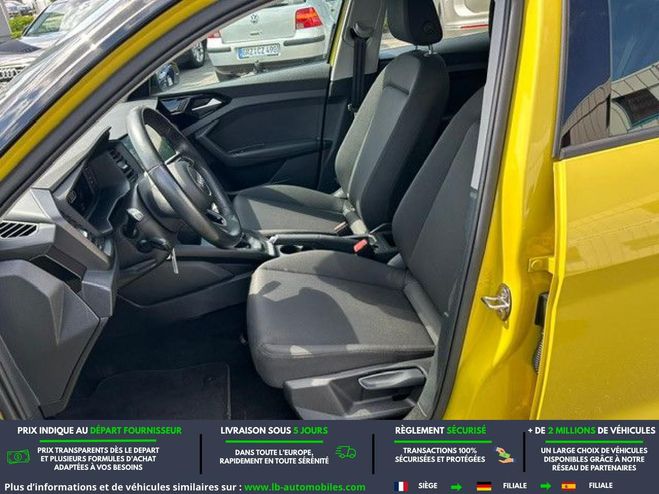Audi A1 30 TFSI 116 ch BVM Jaune M�tallique de 2019