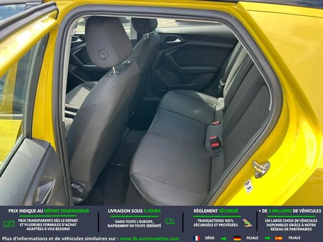 Audi A1 30 TFSI 116 ch BVM Jaune M�tallique de 2019