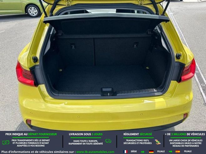 Audi A1 30 TFSI 116 ch BVM Jaune M�tallique de 2019