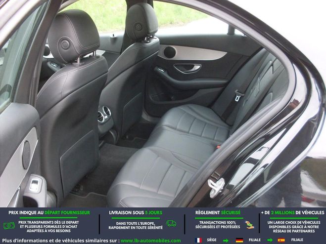 Mercedes Classe C 180 BVA Noir M�tallique de 2018