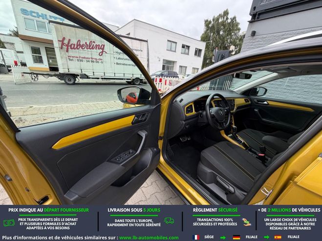 Volkswagen T Roc 1.5 TSI 150 EVO Start/Stop BVA Jaune M�tallique de 2019