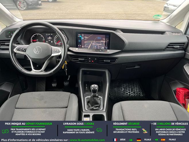 Volkswagen Caddy 2.0 TDI 102 BVM Argent� M�tallique de 2021