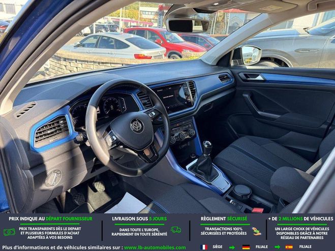 Volkswagen T Roc 1.5 TSI 150 EVO Start/Stop BVM Bleu M�tallique de 2019