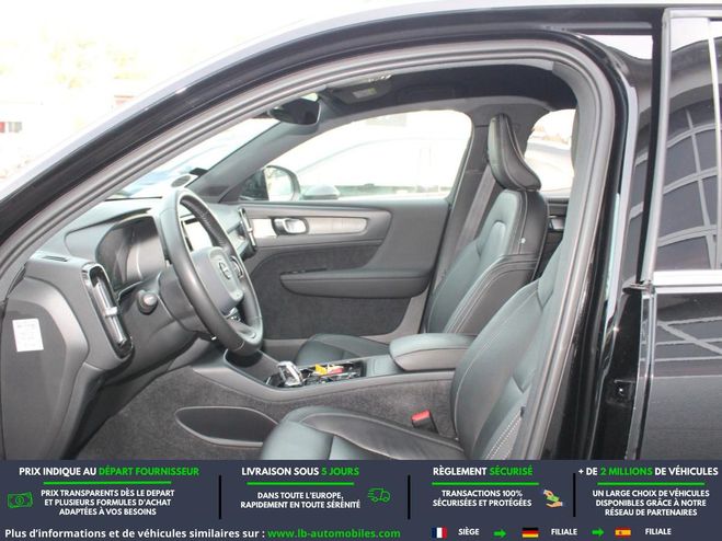 Volvo XC40 T4 190 ch BVA Noir M�tallique de 2019