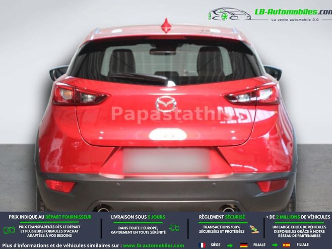 Mazda Cx 3 2.0L Skyactiv-G 150 4x4 Rouge M�tallique de 2017