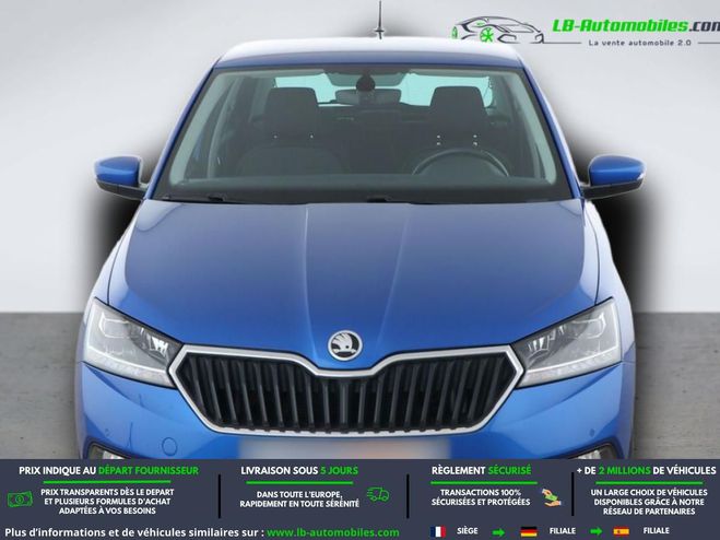 Skoda Fabia 1.0 TSI 95 ch BVM Bleu M�tallique de 2019