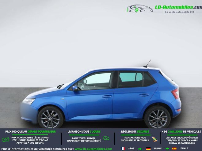 Skoda Fabia 1.0 TSI 95 ch BVM Bleu M�tallique de 2019