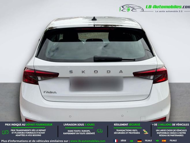 Skoda Fabia 1.0 TSI 110 ch BVM Blanc de 2021