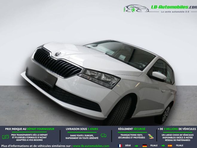 Skoda Fabia 1.0 MPI 60 ch BVM Blanc Mate de 2019