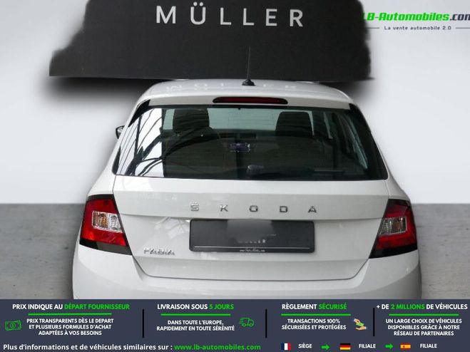 Skoda Fabia 1.0 MPI 60 ch BVM Blanc Mate de 2019