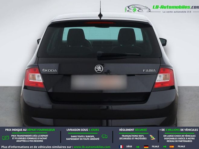 Skoda Fabia 1.0 MPI 60 ch BVM Noir de 2016