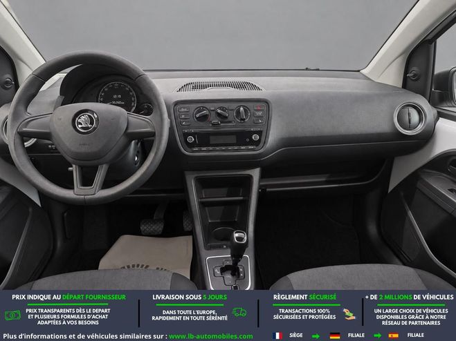Skoda Citigo 1.0 12v MPI 60 ch BVA Blanc de 2017