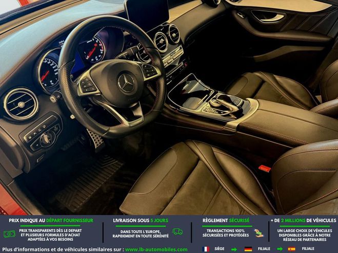 Mercedes GLC 43 AMG BVA 4Matic Rouge M�tallique de 2017