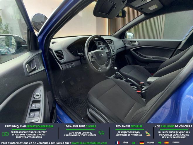 Hyundai I20 1.2 84 Bleu M�tallique de 2018