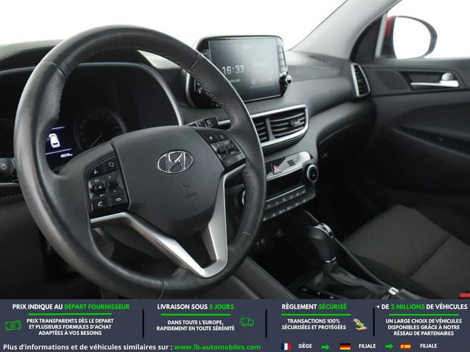 Hyundai Tucson 1.6 T-GDi 177 BVA Rouge M�tallique de 2019