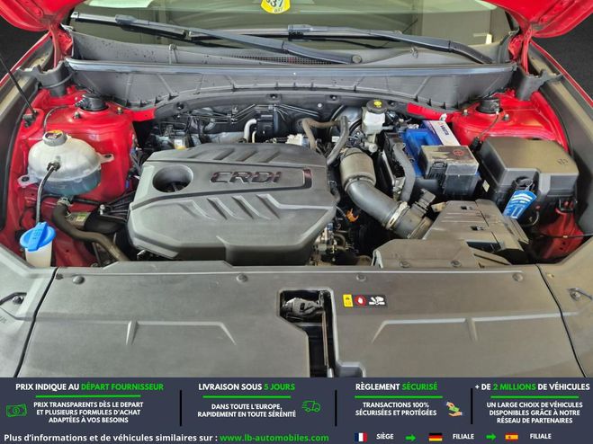 Hyundai Tucson 1.6 CRDi 136 Hybrid 48V BVA Rouge M�tallique de 2021