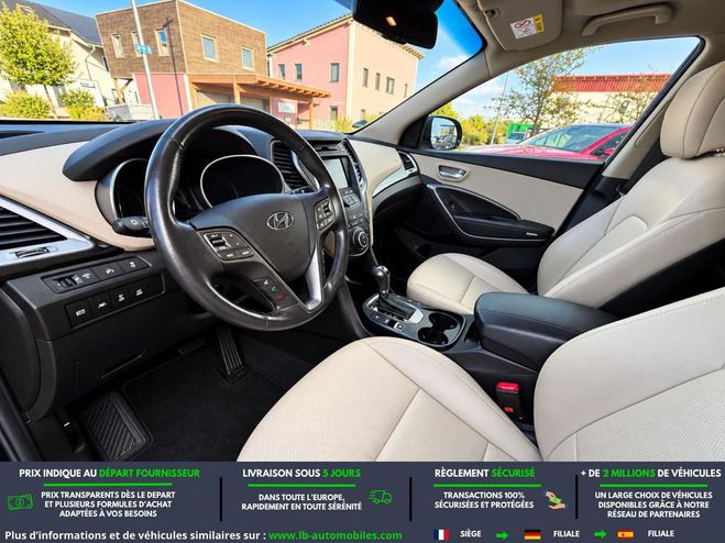 Hyundai Santa Fe 2.2 CRDi 200 BVA Noir M�tallique de 2015