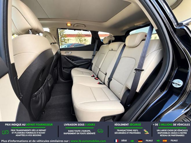 Hyundai Santa Fe 2.2 CRDi 200 BVA Noir M�tallique de 2015
