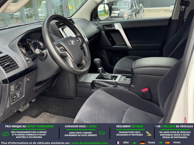 Toyota Land Cruiser 204 D-4D BVA Blanc M�tallique de 2021