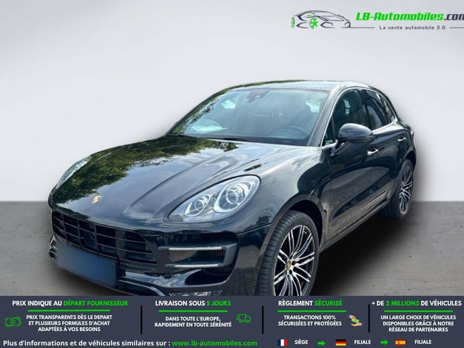 Porsche Macan Turbo 3.6 V6 400 ch Noir M�tallique de 2015