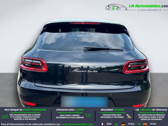 Porsche Macan Turbo 3.6 V6 400 ch Noir M�tallique de 2015