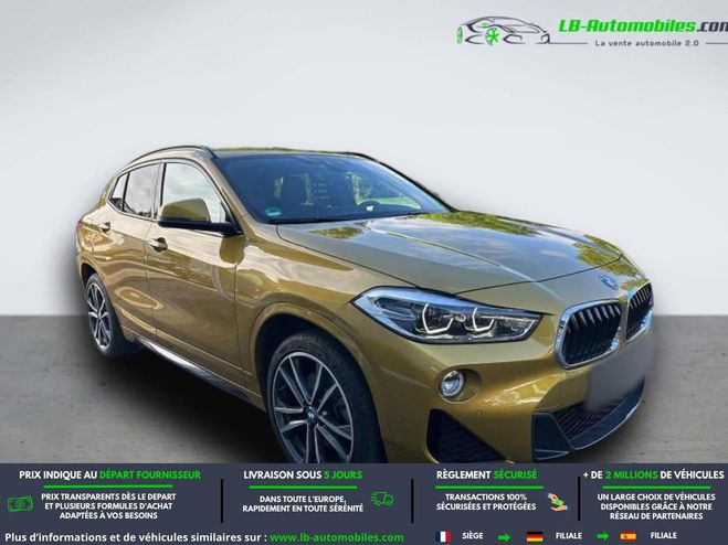 BMW X2 xDrive 20d 190 ch BVA Jaune M�tallique de 2019