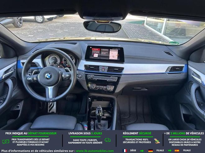 BMW X2 xDrive 20d 190 ch BVA Jaune M�tallique de 2019
