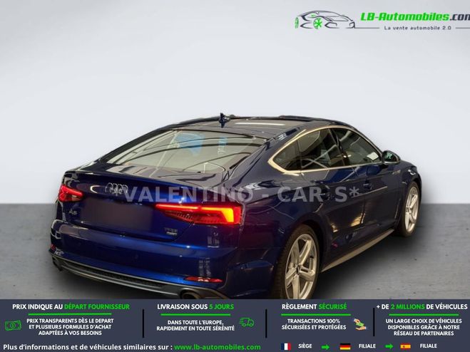 Audi A5 TFSI 190 BVA Bleu M�tallique de 2017